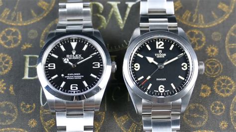 tudor ranger vs rolex explorer|rolex vs tudor ranger.